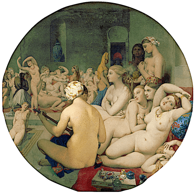 Ill. 2. Jean-Auguste Dominique Ingres, Le Bain Turc, 1862. Source : musée du Louvre, département des Peintures.